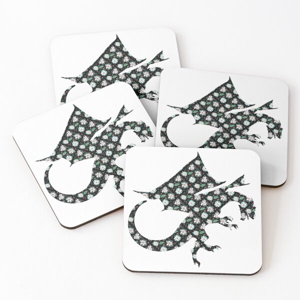 Item preview, Floral dragon - dragon designed and sold by Photography-Art.
