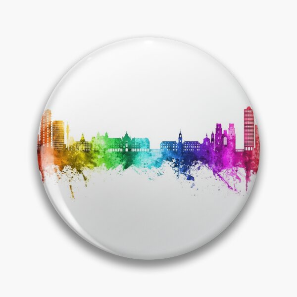 Item preview, Rennes France Skyline designed and sold by ArtPrints.