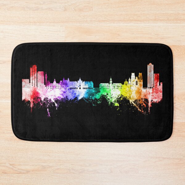 Item preview, Rennes France Skyline designed and sold by ArtPrints.