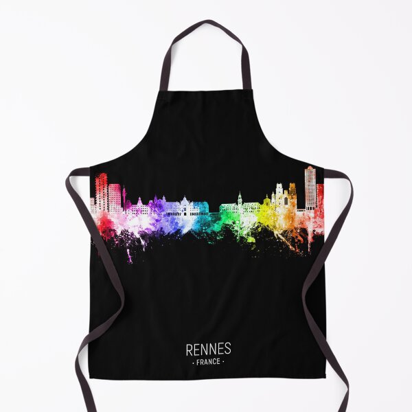 Item preview, Rennes France Skyline designed and sold by ArtPrints.
