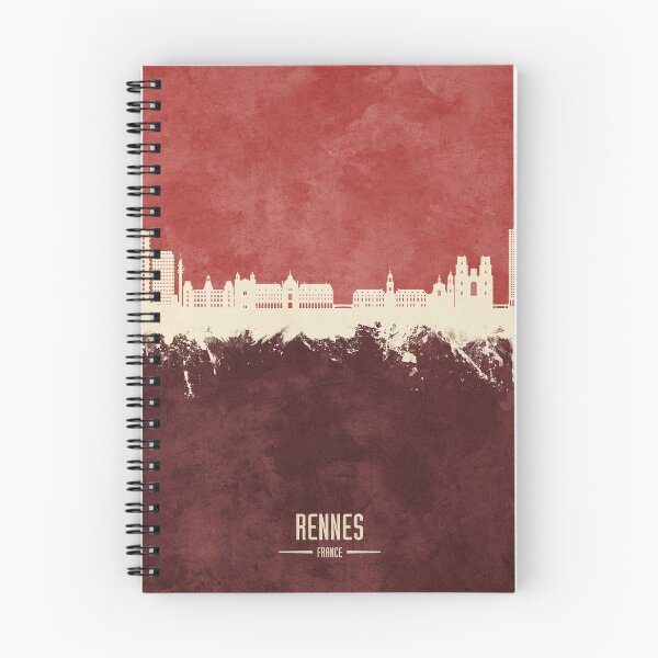 Item preview, Rennes France Skyline designed and sold by ArtPrints.