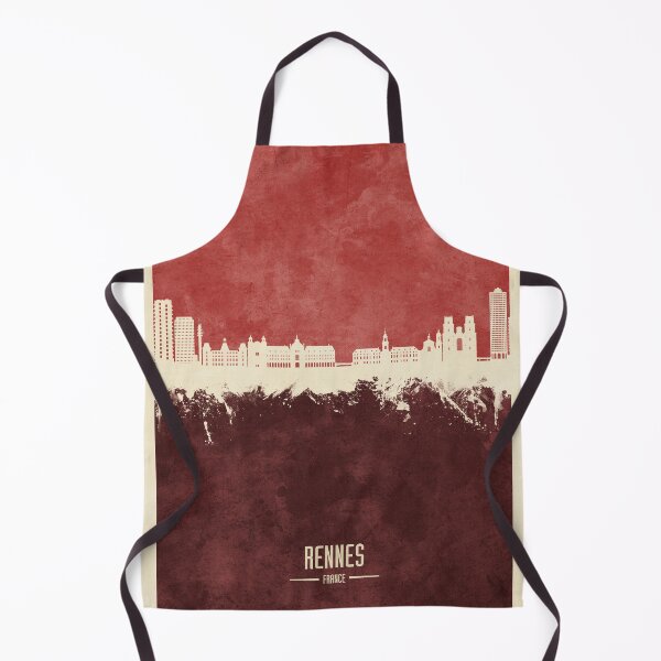 Item preview, Rennes France Skyline designed and sold by ArtPrints.