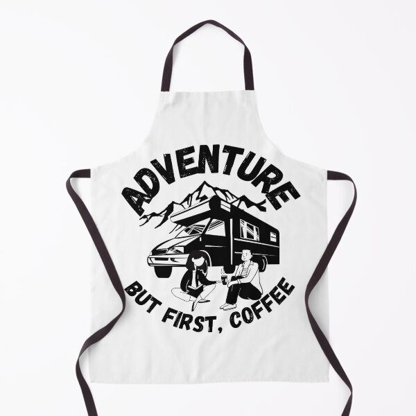 Item preview, Adventure, but first, coffee! - Couple designed and sold by Coots89.
