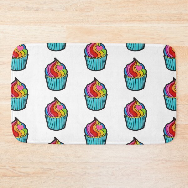Item preview, Cupcake With Rainbow Icing designed and sold by LisaArtShop.