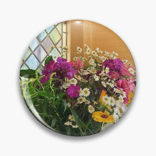 Item preview, Flower arrangement in a church designed and sold by pinkal.