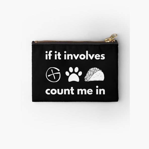 Item preview, If it Involves Geocaching Dogs and Tacos Count me in designed and sold by TendyTees.