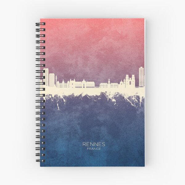 Item preview, Rennes France Skyline designed and sold by ArtPrints.