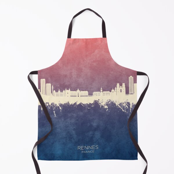 Item preview, Rennes France Skyline designed and sold by ArtPrints.