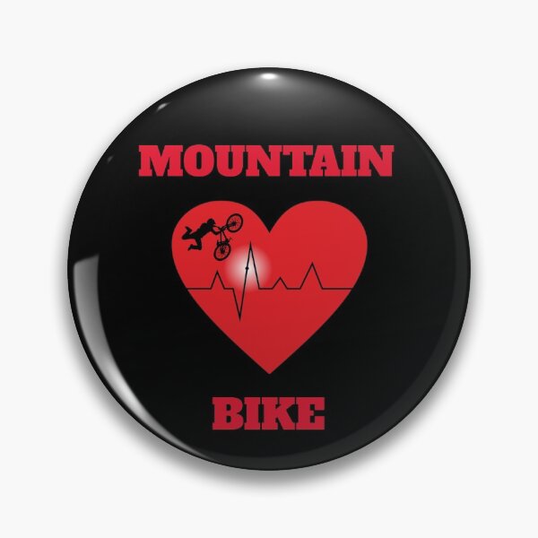 Item preview, Mountain Bike Heartbeat designed and sold by DARBOL-DESIGN.