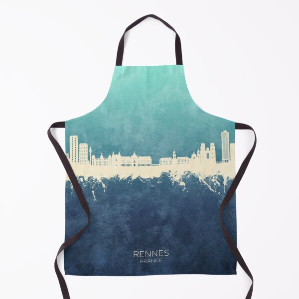 Item preview, Rennes France Skyline designed and sold by ArtPrints.