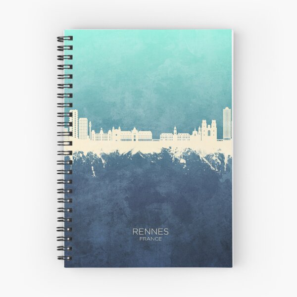 Item preview, Rennes France Skyline designed and sold by ArtPrints.