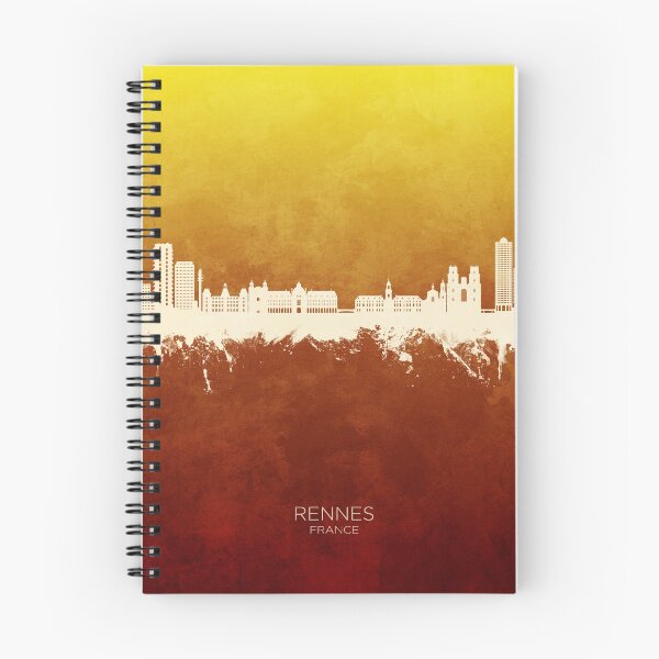 Item preview, Rennes France Skyline designed and sold by ArtPrints.