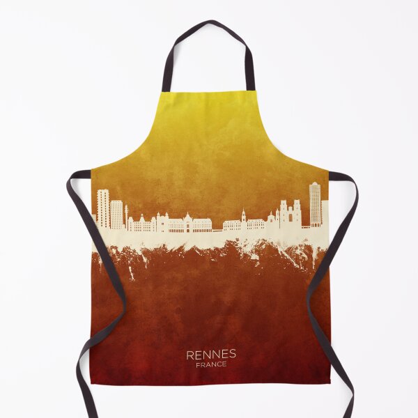 Item preview, Rennes France Skyline designed and sold by ArtPrints.