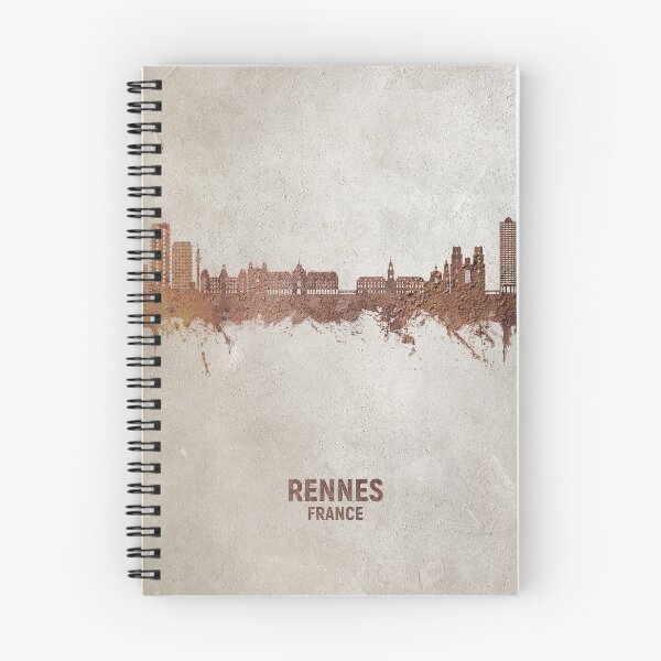 Item preview, Rennes France Skyline designed and sold by ArtPrints.