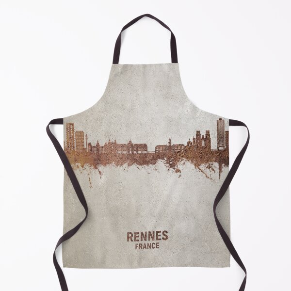 Item preview, Rennes France Skyline designed and sold by ArtPrints.