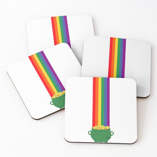 Item preview, Rainbow and pot of gold designed and sold by fowons.