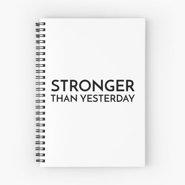 Item preview, Stronger than yesterday designed and sold by Leomi-2.