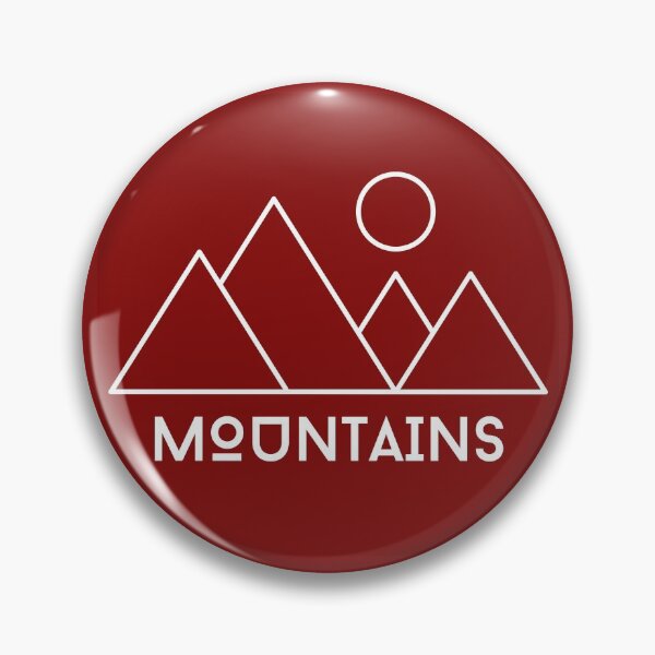 Item preview, Mountains (red) designed and sold by thelastavo.