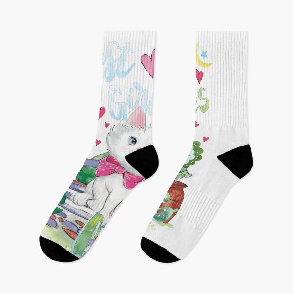Item preview, Female Cute Lady Cat - Just A Girl Who Loves Cats Cute Cat Lover Gift designed and sold by Cheap Women's Shirts.