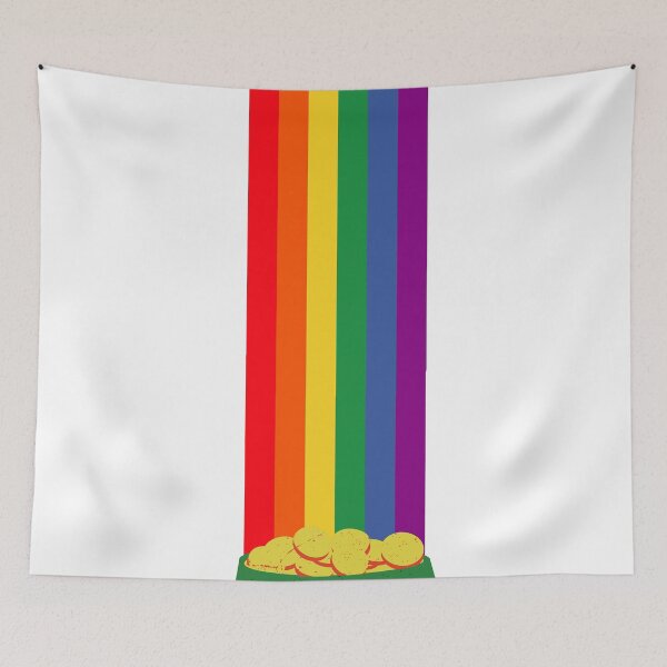 Item preview, Rainbow and pot of gold designed and sold by fowons.