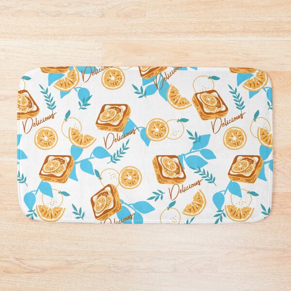 Item preview, Delicious Citrus Pastry Dessert Pattern designed and sold by FlinArt.