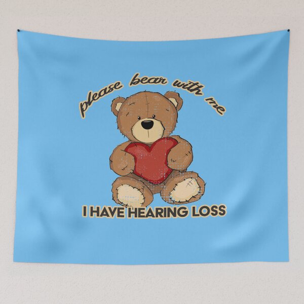 Item preview, Hearing Impaired Bear designed and sold by arendbotha.
