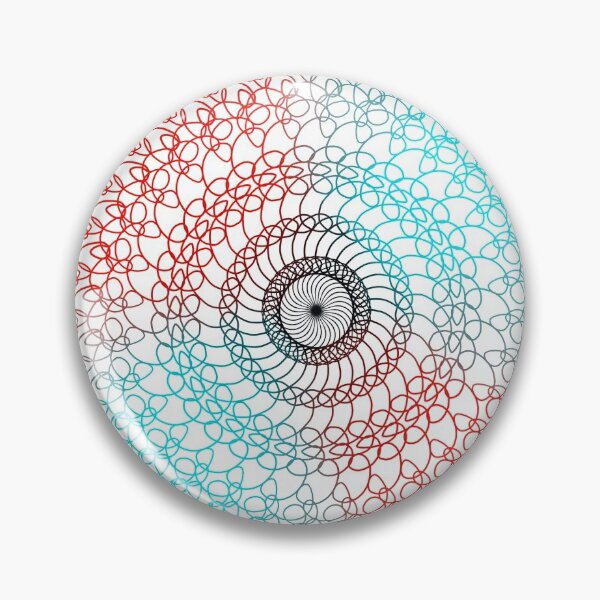 Item preview, Bicolour Mandala Inspired Design designed and sold by PastelRiot.