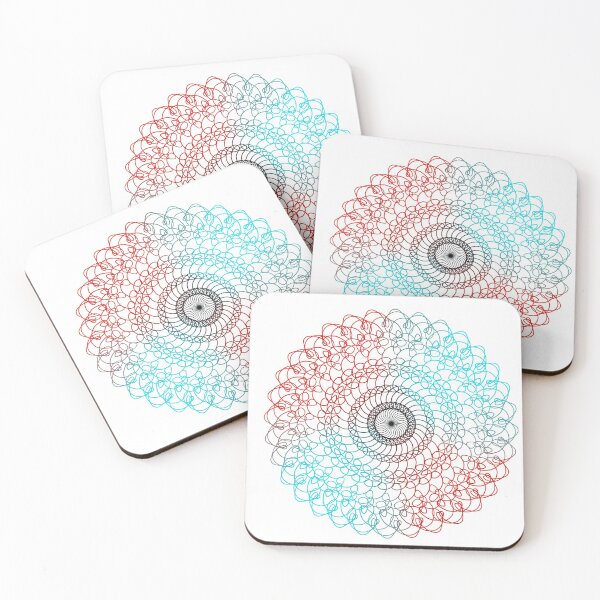 Item preview, Bicolour Mandala Inspired Design designed and sold by PastelRiot.