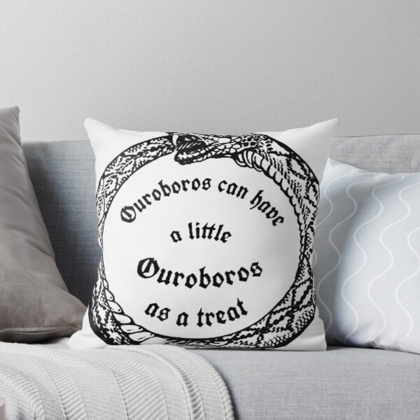 Item preview, ouroboros can have a little ouroboros as a treat designed and sold by justin8street.
