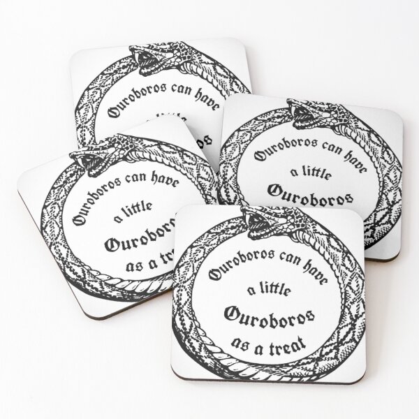 Item preview, ouroboros can have a little ouroboros as a treat designed and sold by justin8street.