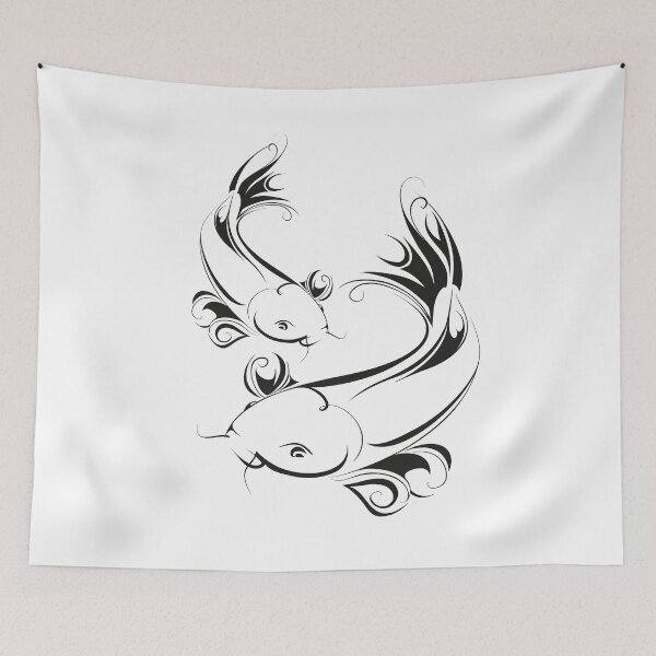 Item preview, Pisces abstract art  designed and sold by Moueddene.