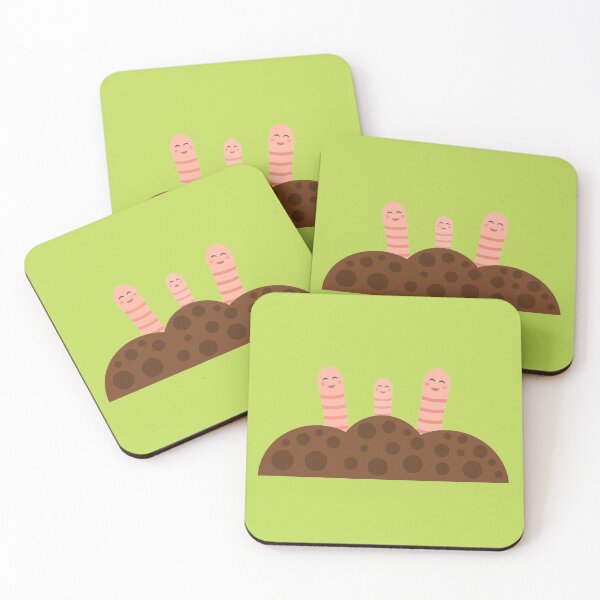 Item preview, Cute earthworms family designed and sold by StudioBarcelona.