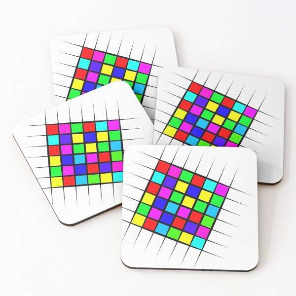 Item preview, Criss Cross Rainbow Squares (random) designed and sold by PastelRiot.