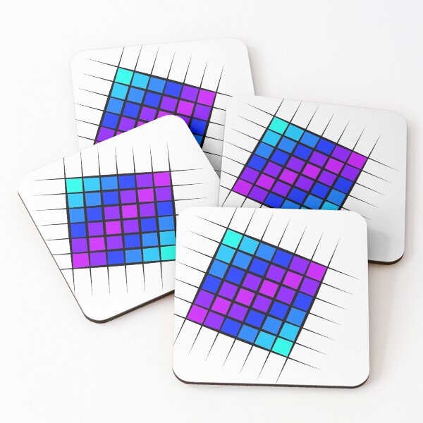 Item preview, Criss Cross Rainbow Squares (cool) designed and sold by PastelRiot.