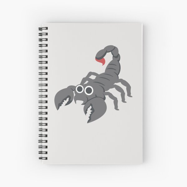Scorpion Spiral Notebooks Redbubble