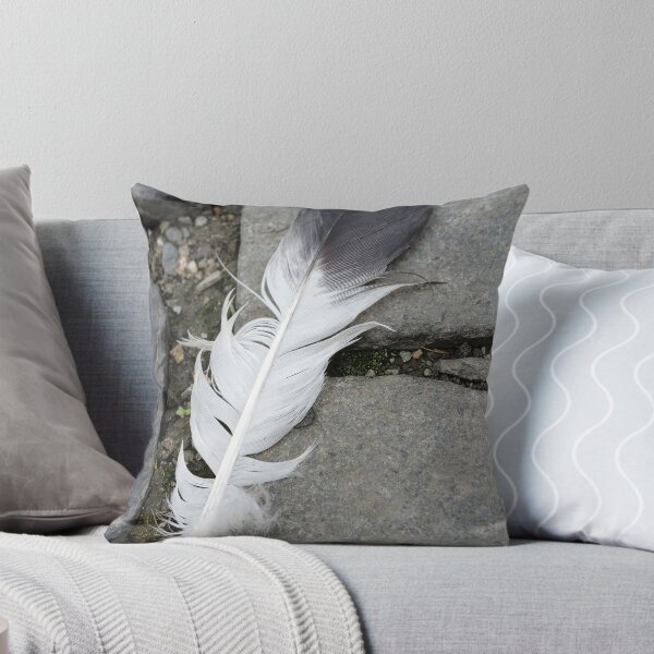 Item preview, feather on pavement designed and sold by feiermar.