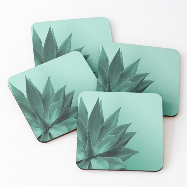 Item preview, Big green turquoise agave leaves designed and sold by Move-Art.
