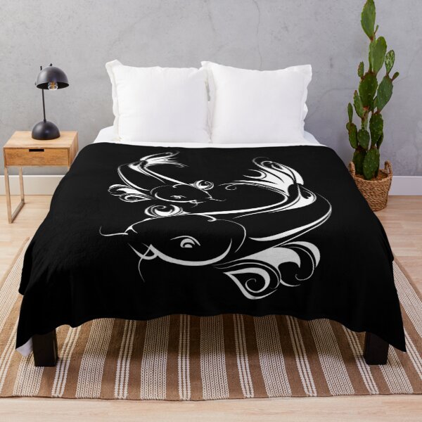 Item preview, Pisces abstract art white version designed and sold by Moueddene.