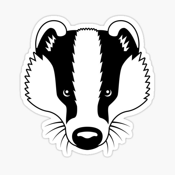 Frecher Dachs Sticker
