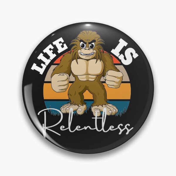 Item preview, Life is Relentless (Angry Gori) designed and sold by UnboundFull.