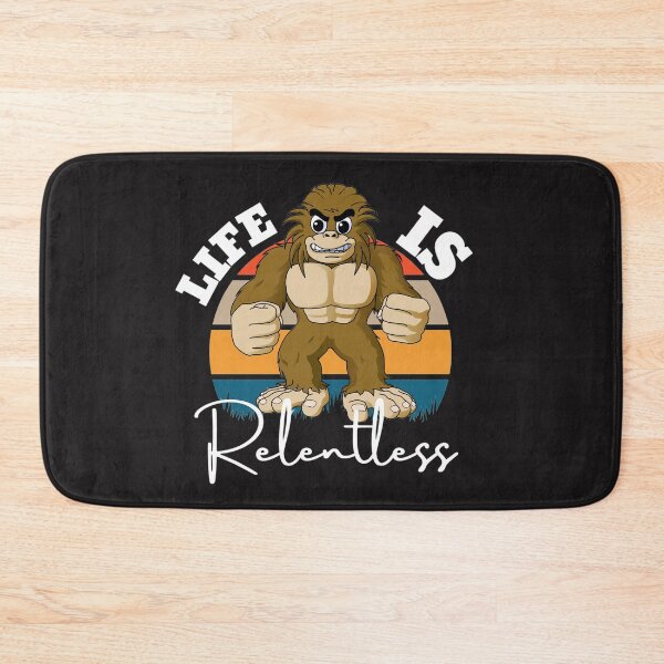 Item preview, Life is Relentless (Angry Gori) designed and sold by UnboundFull.
