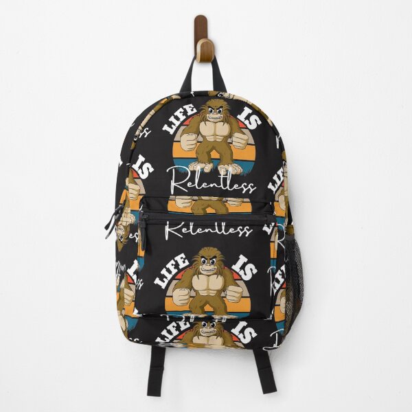 Item preview, Life is Relentless (Angry Gori) designed and sold by UnboundFull.