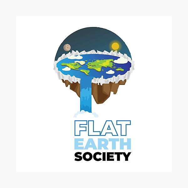 Artikelvorschau, Flat Earth Gesellschaft entworfen und verkauft von prostyle.