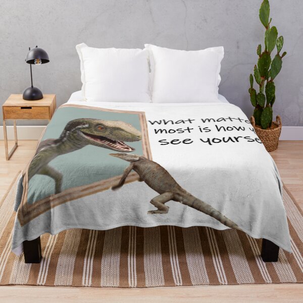 Item preview, What Matters Most is How You See Yourself Dinosaur designed and sold by Pumpkin-Prints.