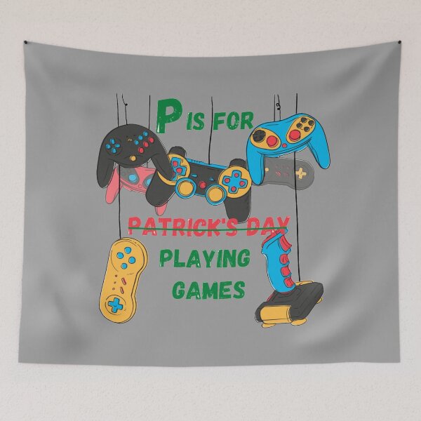 Item preview, P Is For Playing Games designed and sold by DigitalSantino.