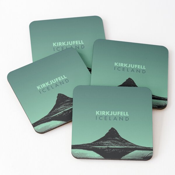 Item preview, Kirkjufell Mountain Silhouette Art - Iceland Gift designed and sold by PilgrimageShop.