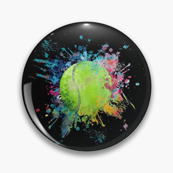 Item preview, Water Color Explosion Splash Design Tennis designed and sold by maddinstgt.