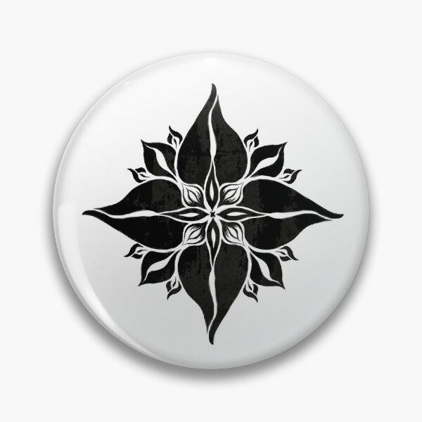 Item preview, Obsidian flower designed and sold by ObsidianTemples.