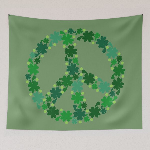 Item preview, LUCKY CLOVERS IN PEACE SIGN designed and sold by Cr1sV.