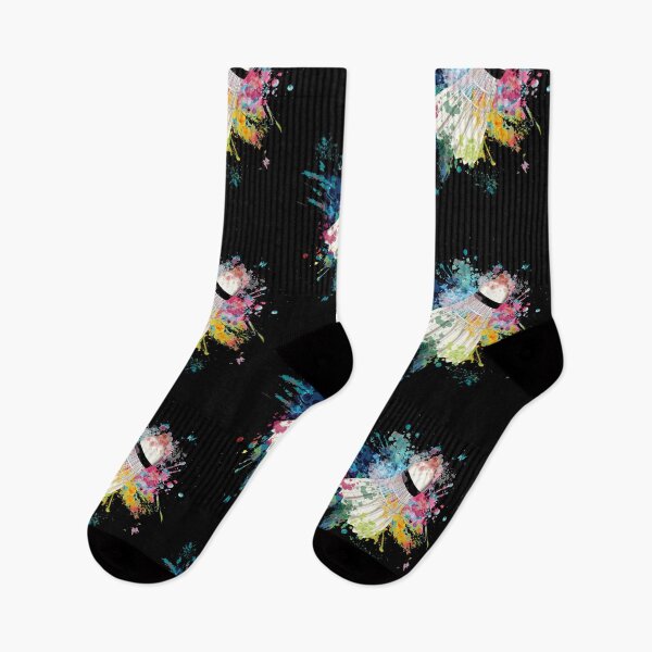 Item preview, Water  Color Explosion Splash Design Shuttlecock designed and sold by maddinstgt.